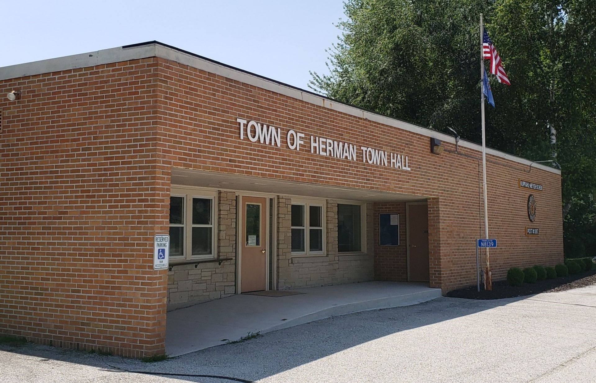 TownHallCrop Town of Herman